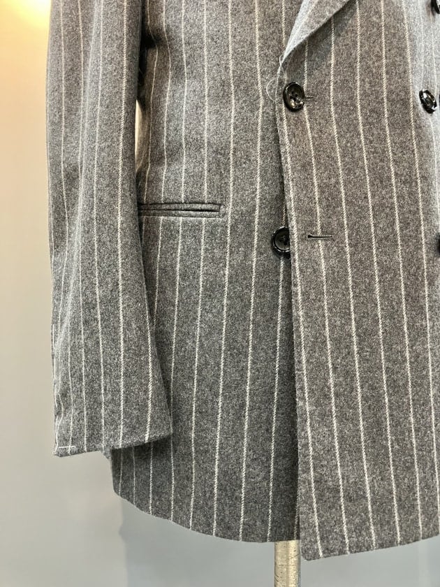 BEAMS F（ビームスF）HANDMADE BOWER ROEBUCK ウール ダブル