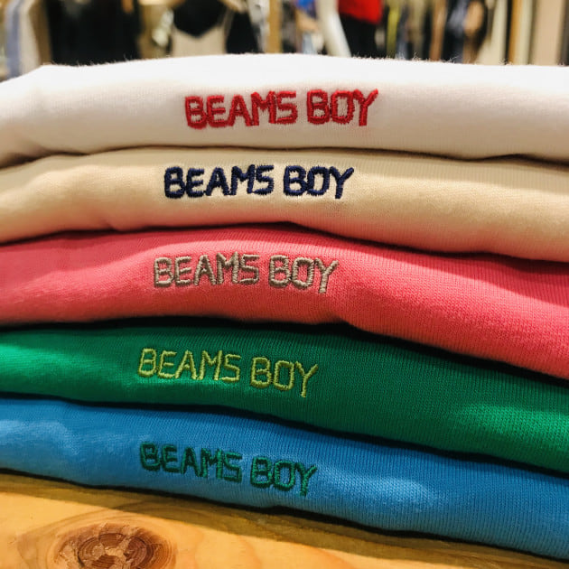 《BEAMS BOY》的、夏のTシャツコレクション