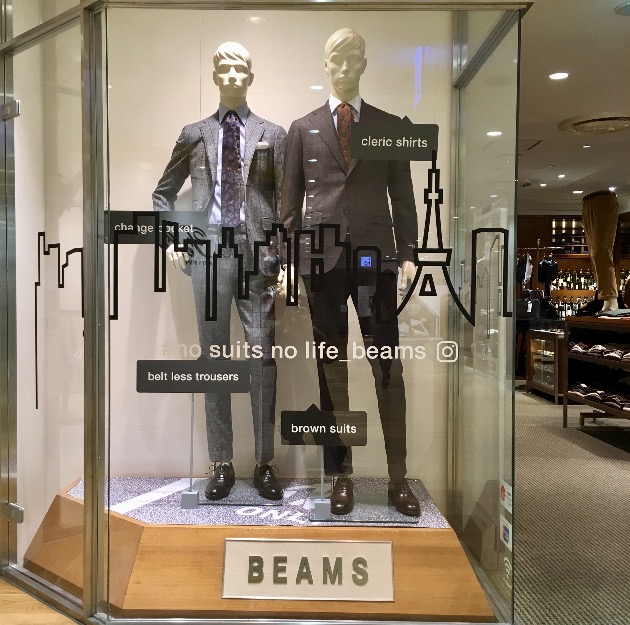 ＜BEAMS F＞スーツが無いと生きていけない！