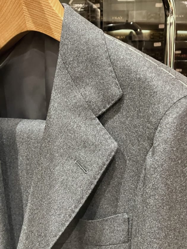 24AW新作 Dormeuil 4PLY フランネルスーツ｜ビームス ハウス