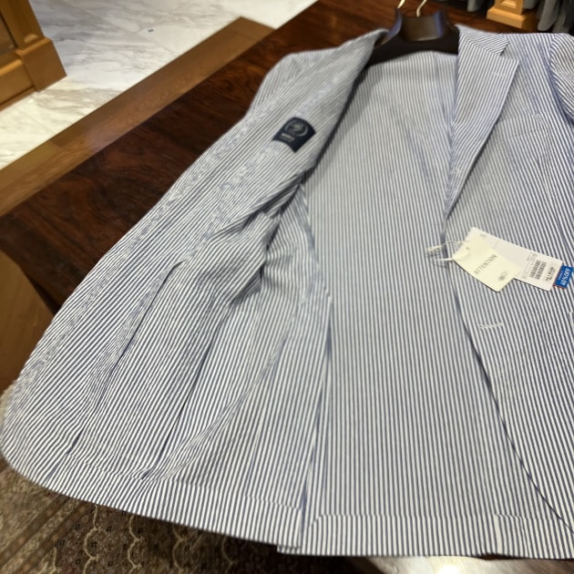 BEAMS F（ビームスF）NEW EASY SUBALPINO シアサッカー