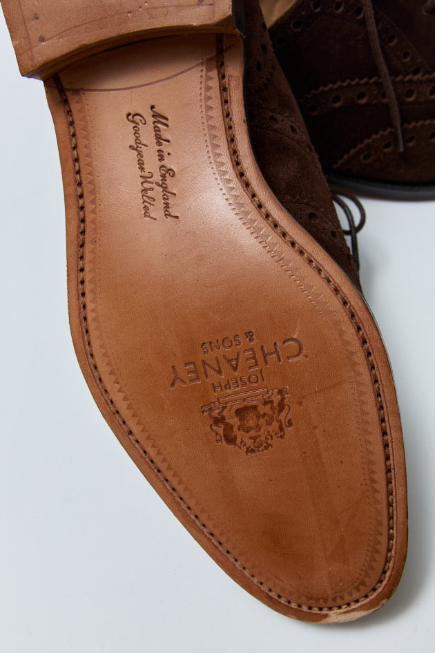 先見せエーダブ〜〈CHEANEY〉スエードフルブローグ〜|BEAMS F 先見せエーダブ〜〈CHEANEY〉スエードフルブローグ〜|BEAMS F
