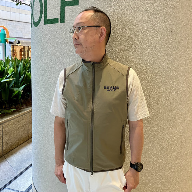 メンズベストのご紹介｜ビームス ゴルフ なんばパークス店｜BEAMS