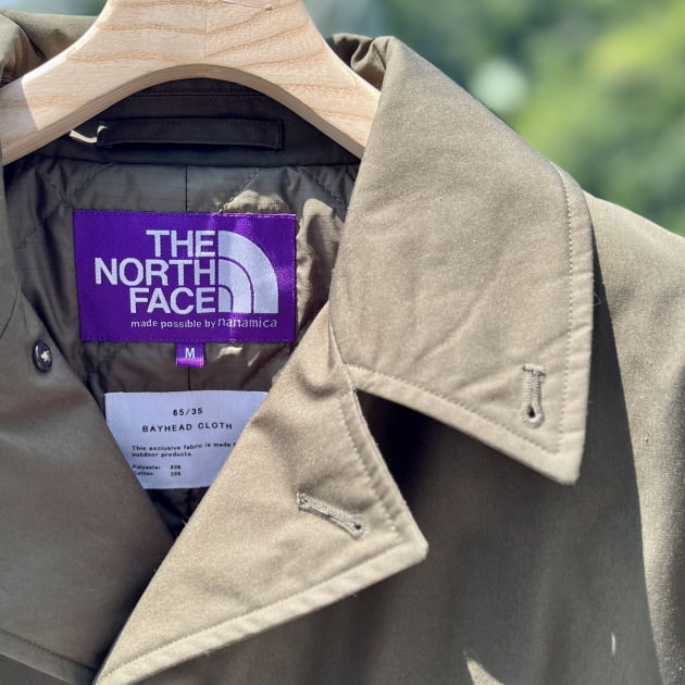 予約受付中』THE NORTH FACE PURPLE LABEL別注ステンカラーコート｜BEAMS（ビームス）｜BEAMS