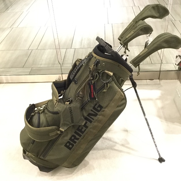 BRIEFING＞×＜BEAMS GOLF＞RANGER GREEN スタンドキャディBAG再入荷