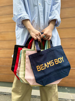 待望の再入荷！！〈BEAMS BOY〉ロゴ入りフロッキートート！♡
