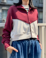 スポーティーな着こなしに！ラインディテールロングスリーブ！