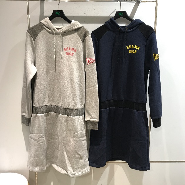 楽ちんパーカーワンピ入荷！｜ビームス ゴルフ 松坂屋名古屋店｜BEAMS