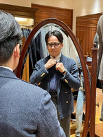 〈LORENZONI〉カットソーのようにリラックスしてニットを着よう！