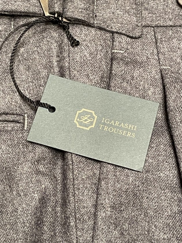 ＜Igarashi Trousers＞FLANNEL PANTS