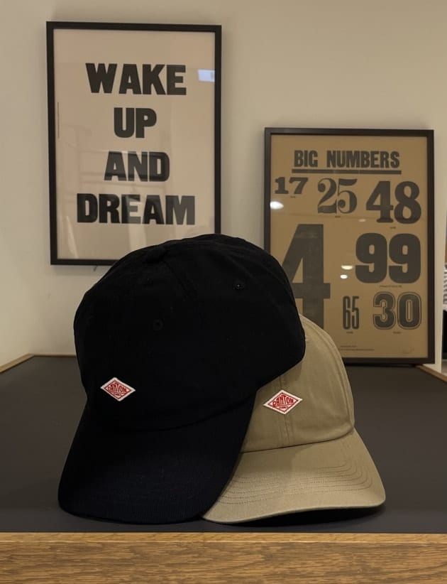 【DANTON / CHINO CLOTH 6PANEL CAP】