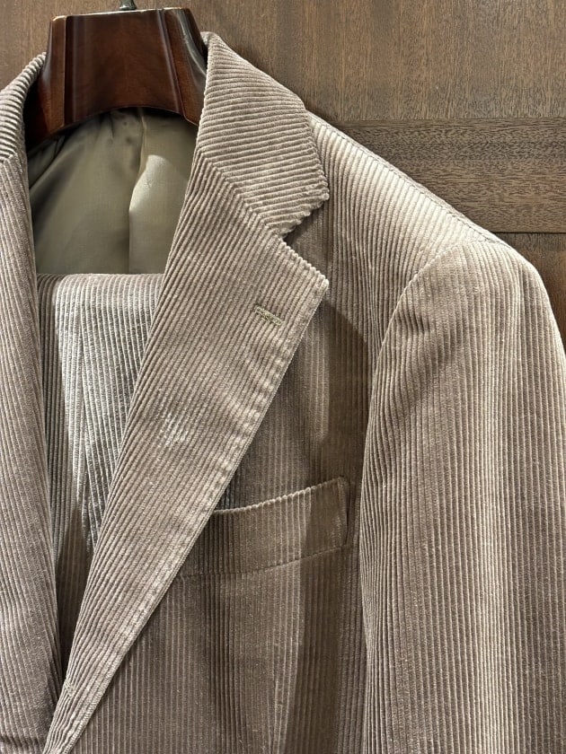 ＜BEAMS F＞CORDUROY SUITS