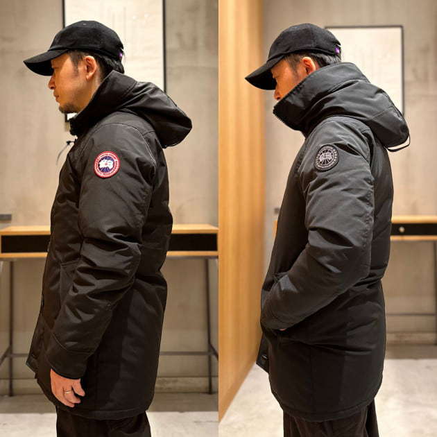 何が違う？赤ワッペンと黒ワッペン【CANADA GOOSE / Jasper