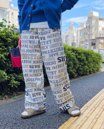 リラックス感をプラス！ワードプリント パンツ編！