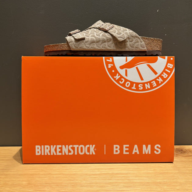 好評発売中、BEAMS別注 BIRKENSTOCK LONDON BONE PATTERN