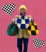 チェッカー柄！