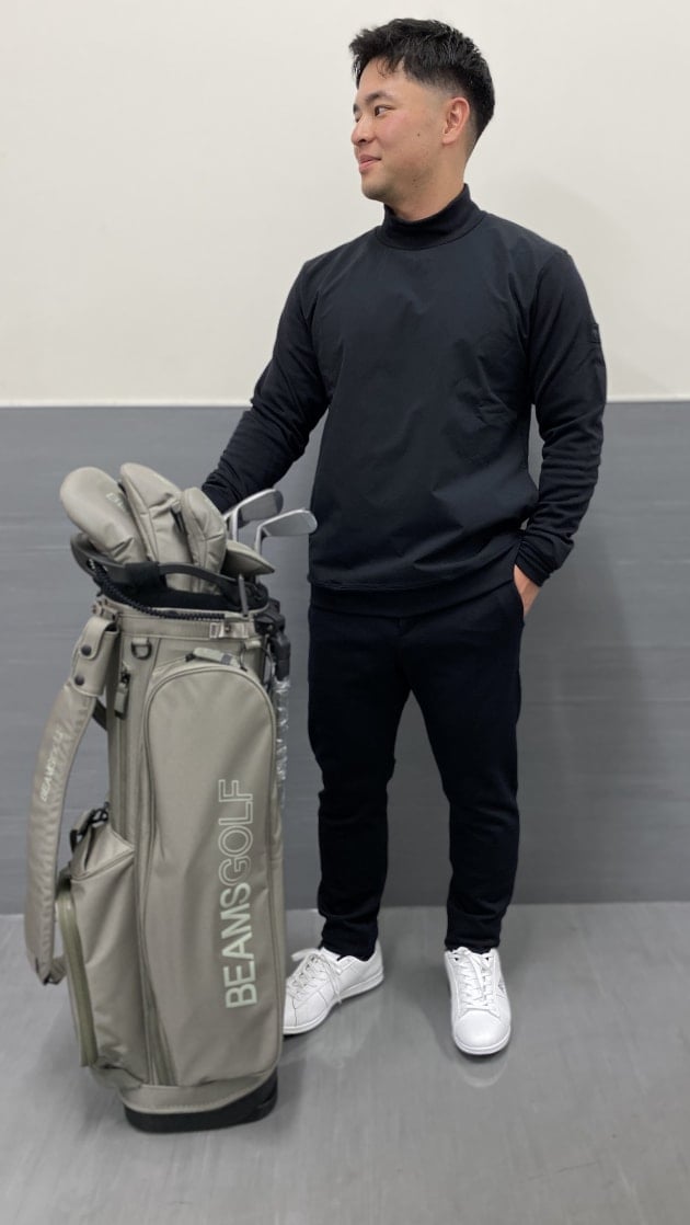 BEAMS GOLF タートルネック グレー　ウォームインナー BEAMS GOLF タートルネック グレー ウォームインナー