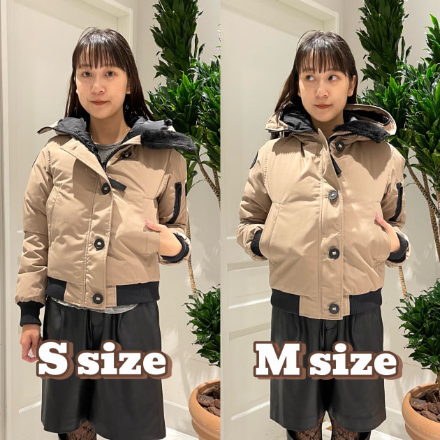 CANADA GOOSE》サイズ着比べてみたっ♡｜ビームス 恵比寿｜BEAMS