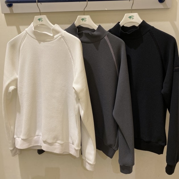 B.G.THREEワッフルサーマルモックネックご紹介♡｜ビームス ゴルフ