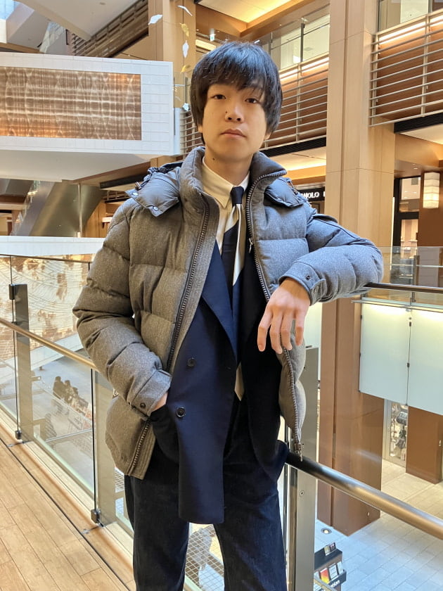 MONCLER〉スタッフ佐藤がクリスマスに向けて揃えたいダウンジャケット