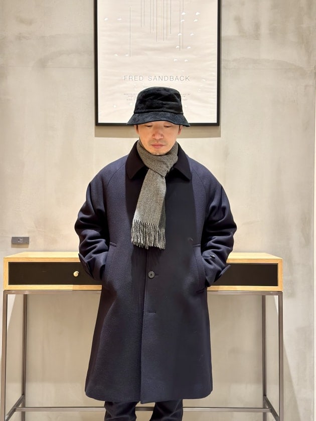 RAF SIMONS グレー マフラー ヴィンテージ