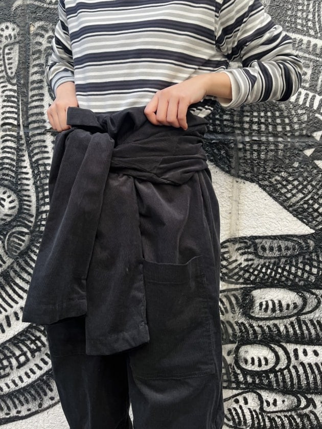 Yarmo ヤーモ 細畝コーデュロイ グリーン WAREHOUSE SUIT L Yarmo