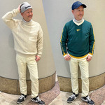 ニット×コーデュロイパンツ　スタイル2選