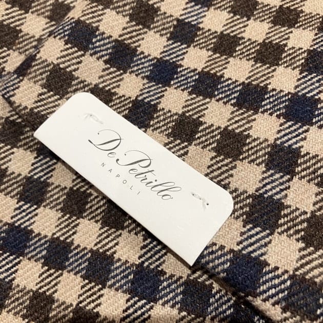 【SALE対象】＜De Petrillo＞シェファードチェックジャケット