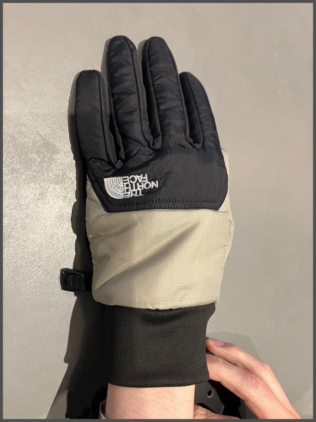 冬の必需品！【THE NORTH FACE】 ヌプシグローブ サイズ比較