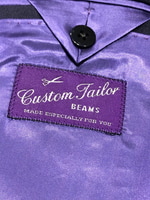 〈Custom Tailor BEAMS〉のオーダー仕上がり