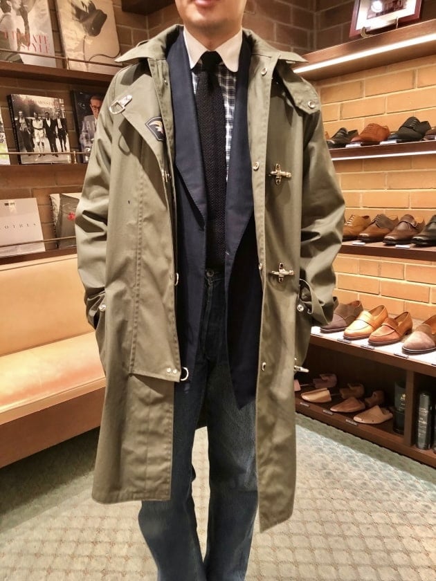 MICHAEL CLASSIC APPAREL〉久しぶりにファイヤーマンコート入荷