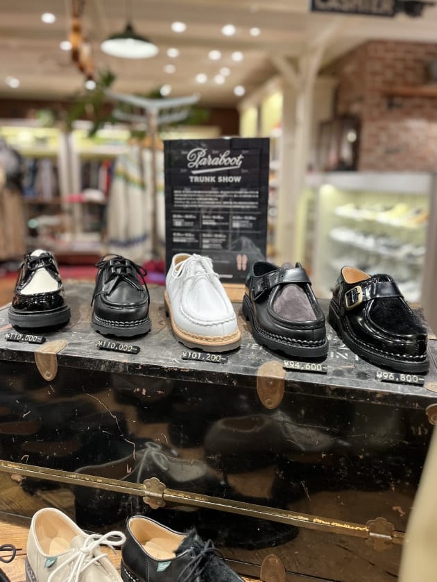 Paraboot〉TRUNK SHOW 今年もはじまりました〜！｜ビームス