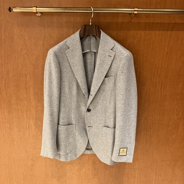 Brilla per il gusto＞ウールカシミヤホップサックジャケット