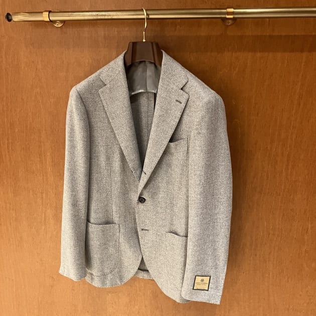 Brilla per il gusto＞ウールカシミヤホップサックジャケット