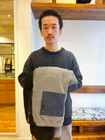 フリース素材で暖かく快適