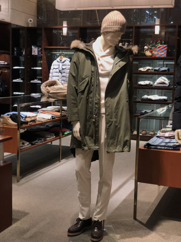 別注＜AUBERGE＞ モッズコート& 別注＜BAFY＞ショールカラー