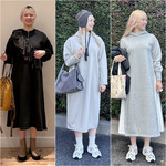 シンプルさにひとさじの遊び心を添えた冬の主役ワンピース3選☆