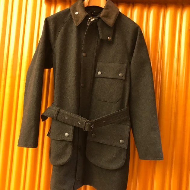 Barbour Solway Zipper SL Bonded Wool 新品 - ブルゾン