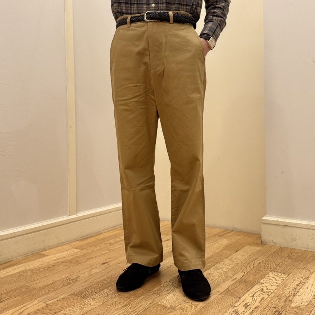 シンプルなのに” MADE IN JAPANに拘ったチノパンツ。｜【閉店