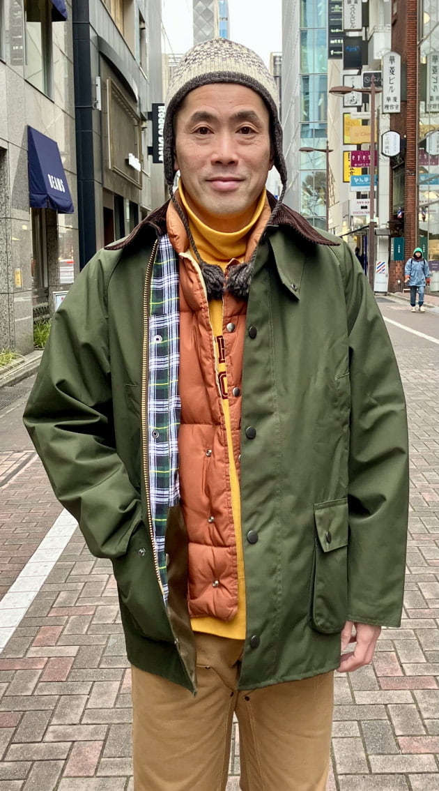 【Barbour】絶対に着ると思いますよ