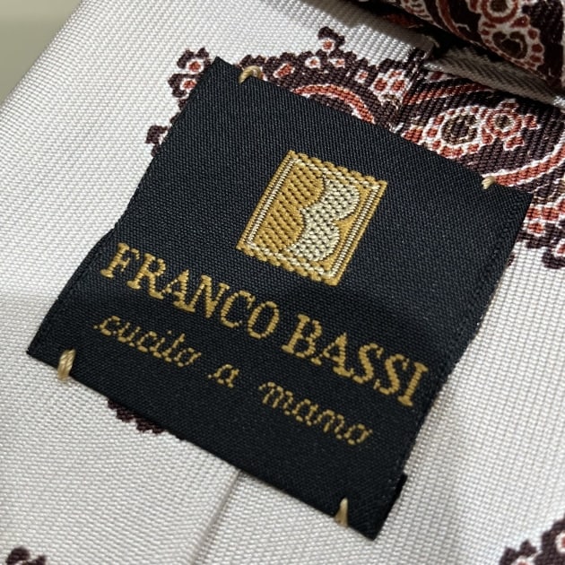 楽天市場】フランコバッシ franco bassi ネクタイ プリント 小