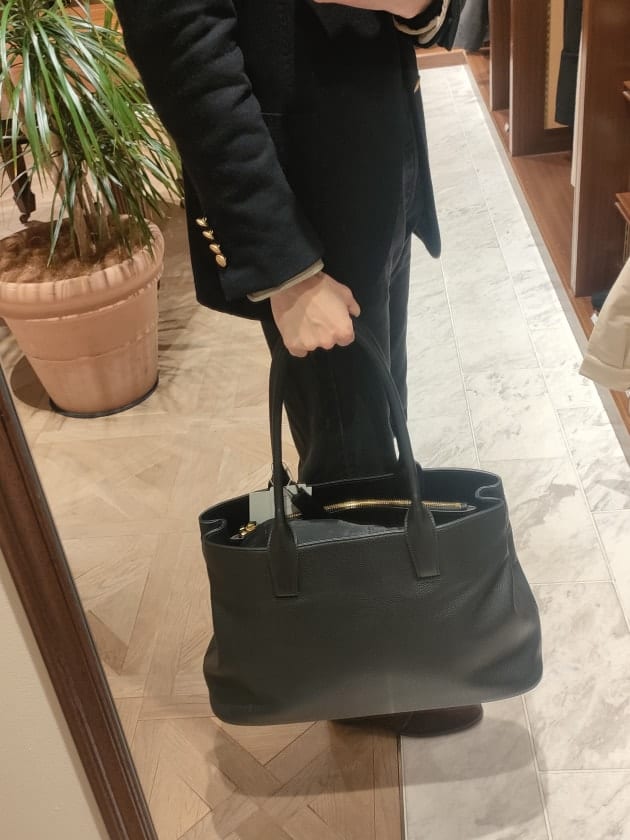 【美品】ビームスF別注L’Avenir / レザートート　黒 BEAMS MEN｜【別注】L'Avenir / レザートート | Rakuten Fashion(楽天