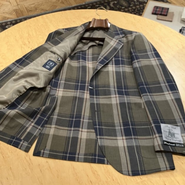 オ*チ様 【新品未使用】BEAMSFシングルジャケット　ウールリネン　フォックス FOX FABRIC｜ビームス 銀座｜BEAMS