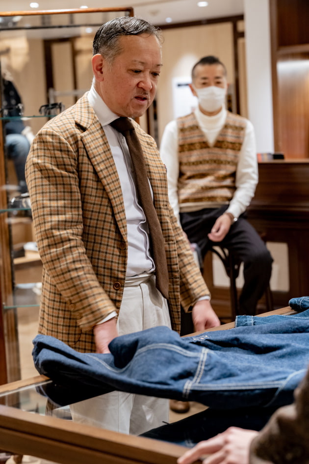 cantate>大戦モデルと伊藤のお宝品の比較|ビームスF 新宿|BEAMS cantate>大戦モデルと伊藤のお宝品の比較|ビームスF 新宿|BEAMS