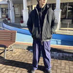 【軽くてついつい着回したくなる中綿フーディー】