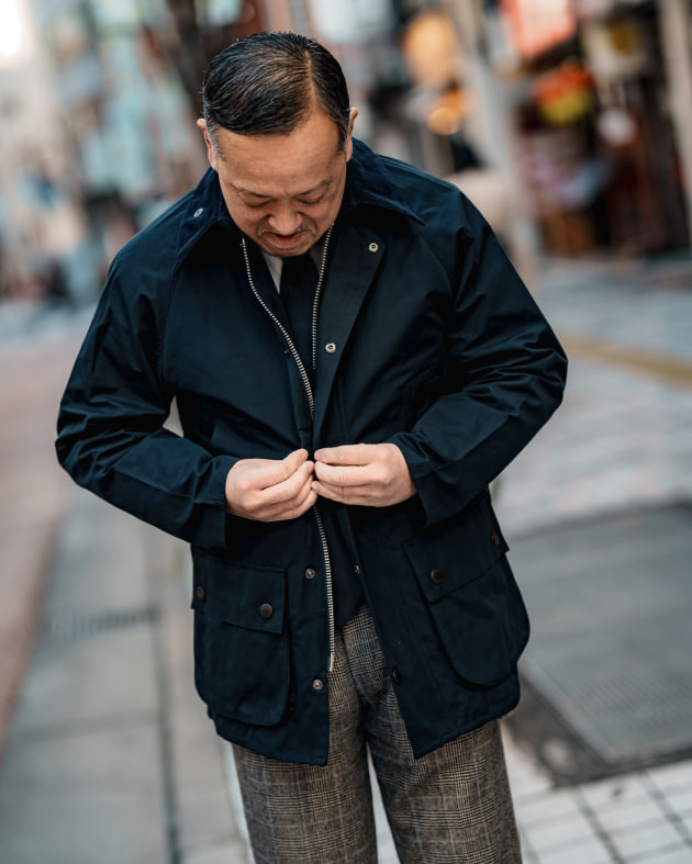 beams別注　barbourジャケット BEAMS F（ビームスF）【別注】Barbour / BEDALE CLASSIC FIT