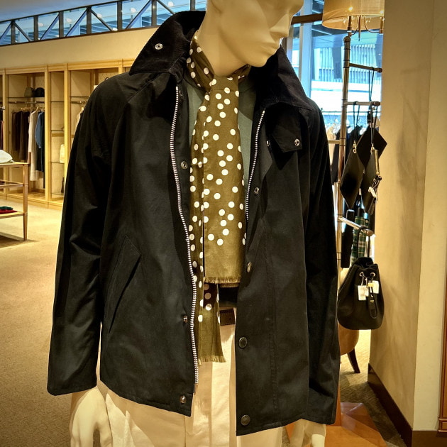 PeachなBarbour。