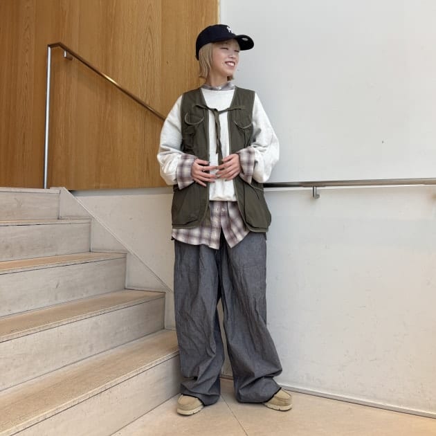 リップストップ ミリタリー ベスト》NANAMI Blog!…#24｜ビームス