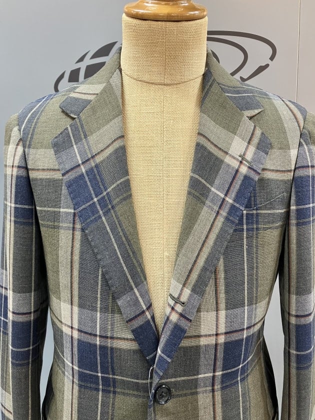 BEAMS F〉BEAMSらしい？大柄のタータンチェックジャケットを