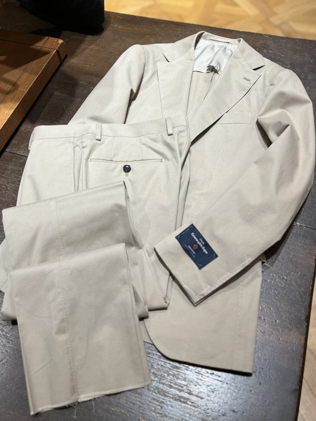 Brilla per il gusto】 セットアップスーツ シルク混 48